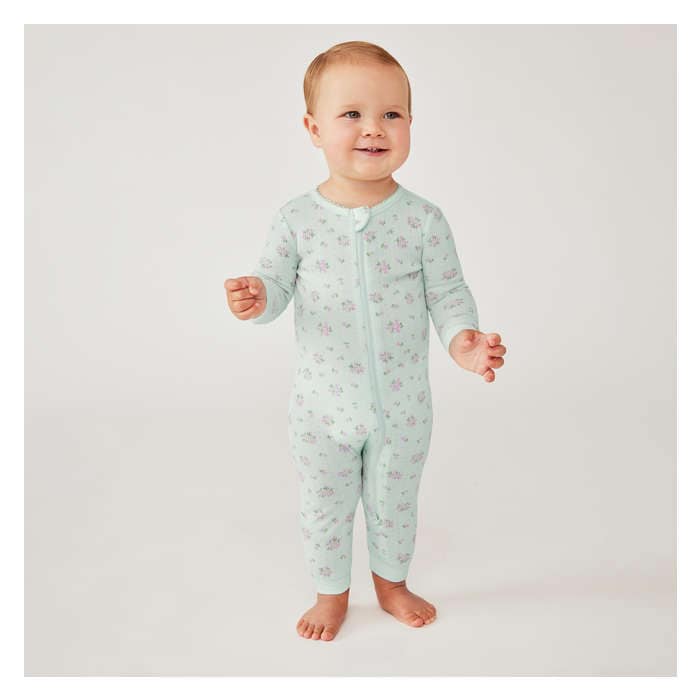 Baby Girls' Double-Zip Sleeper